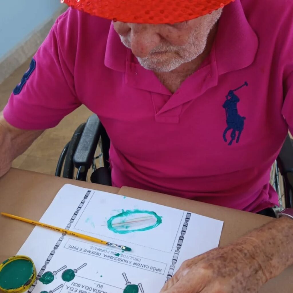 Pode ser uma ilustração de estudando e chapéu
